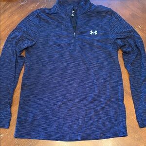 Under Armour Blue/Purple 1/4 Zip Pullover